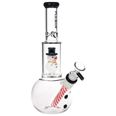 Pulsar Stoney Snowman Bubble Bong | Front View