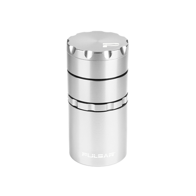 Pulsar Storage Herb Grinder | Silver