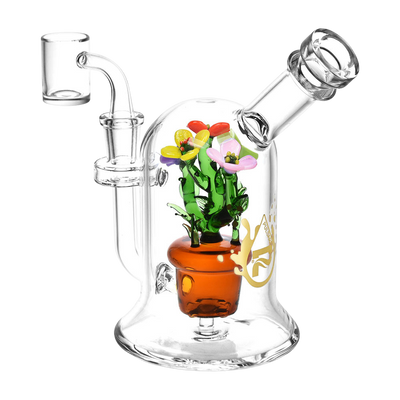 Pulsar Summer Blossoms Dab Rig | Back View