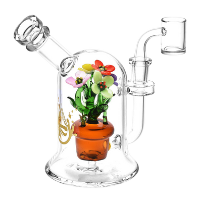 Pulsar Summer Blossoms Dab Rig | Side View