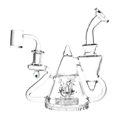 Pulsar Tea Pot Recycler Dab Rig | Back View