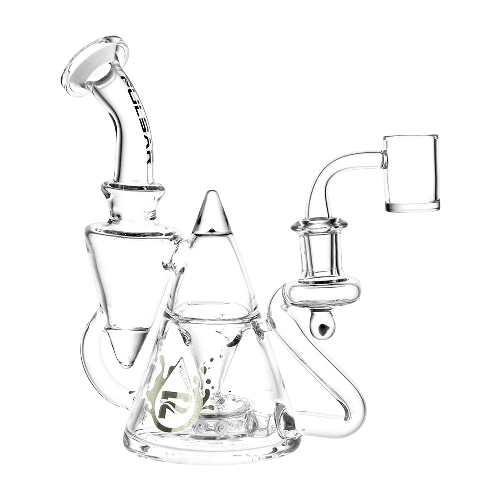 Pulsar Tea Pot Recycler Dab Rig | Front View