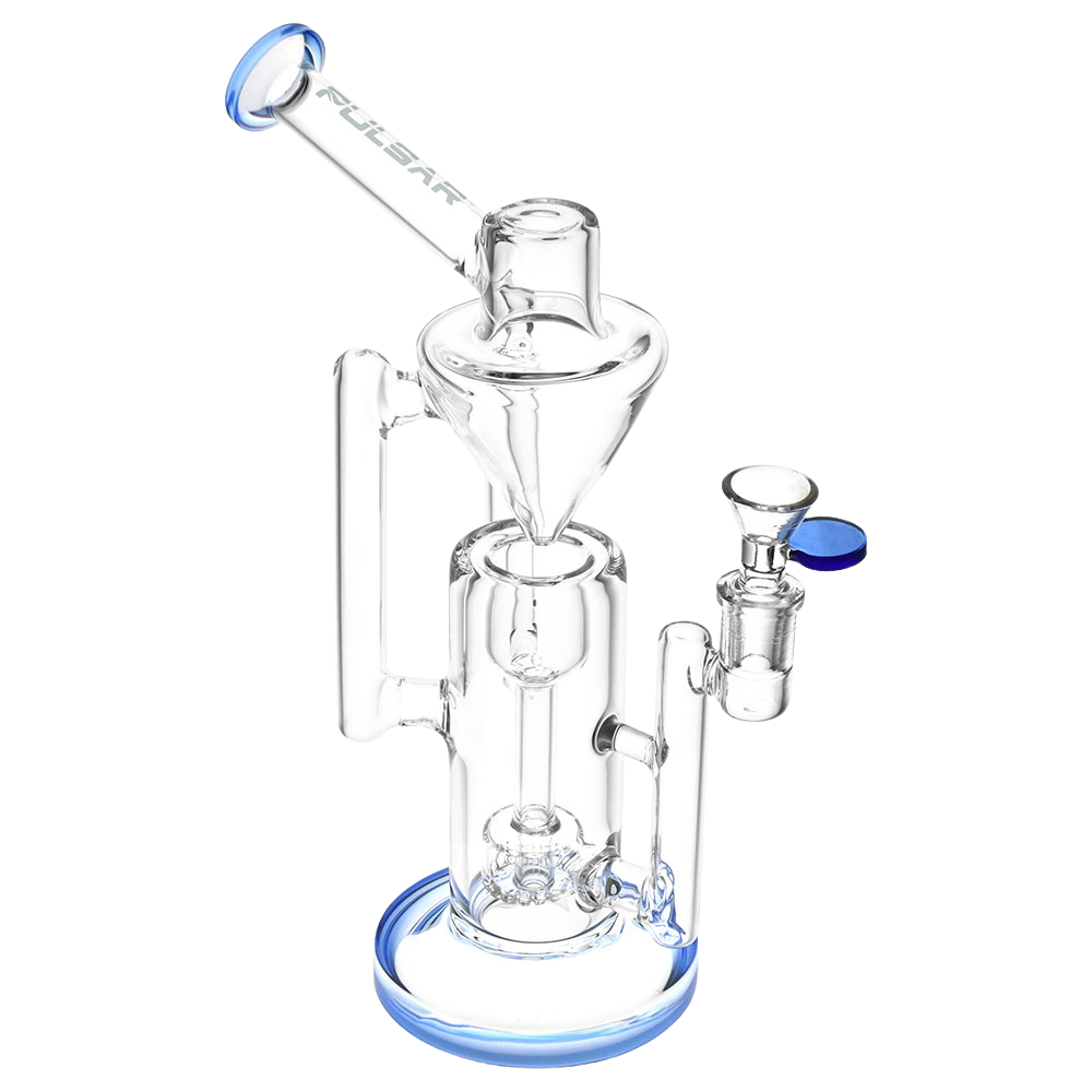 Pulsar Thinker Gravity Recycler Bong | Top View