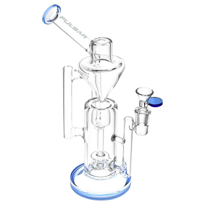 Pulsar Thinker Gravity Recycler Bong | Top View