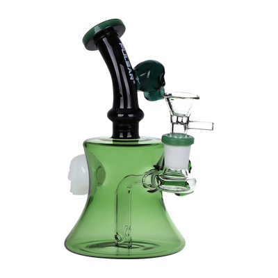 Pulsar Tri-Tone Skullz Bong | Front View