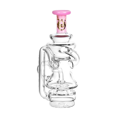 Pulsar Triple Tube Recycler Rig for Puffco Peak Series | Pink