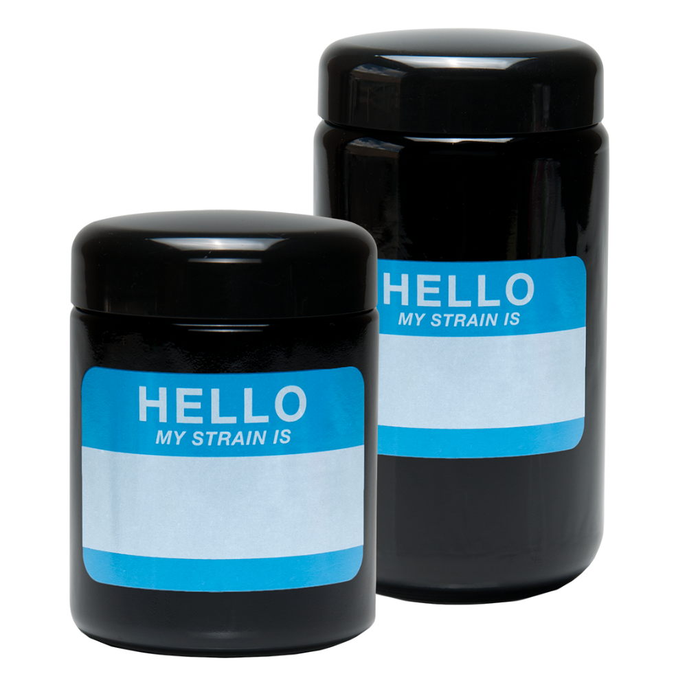 Pulsar Write & Erase UV Screw Top Jar | Hello My Strain Is | Group