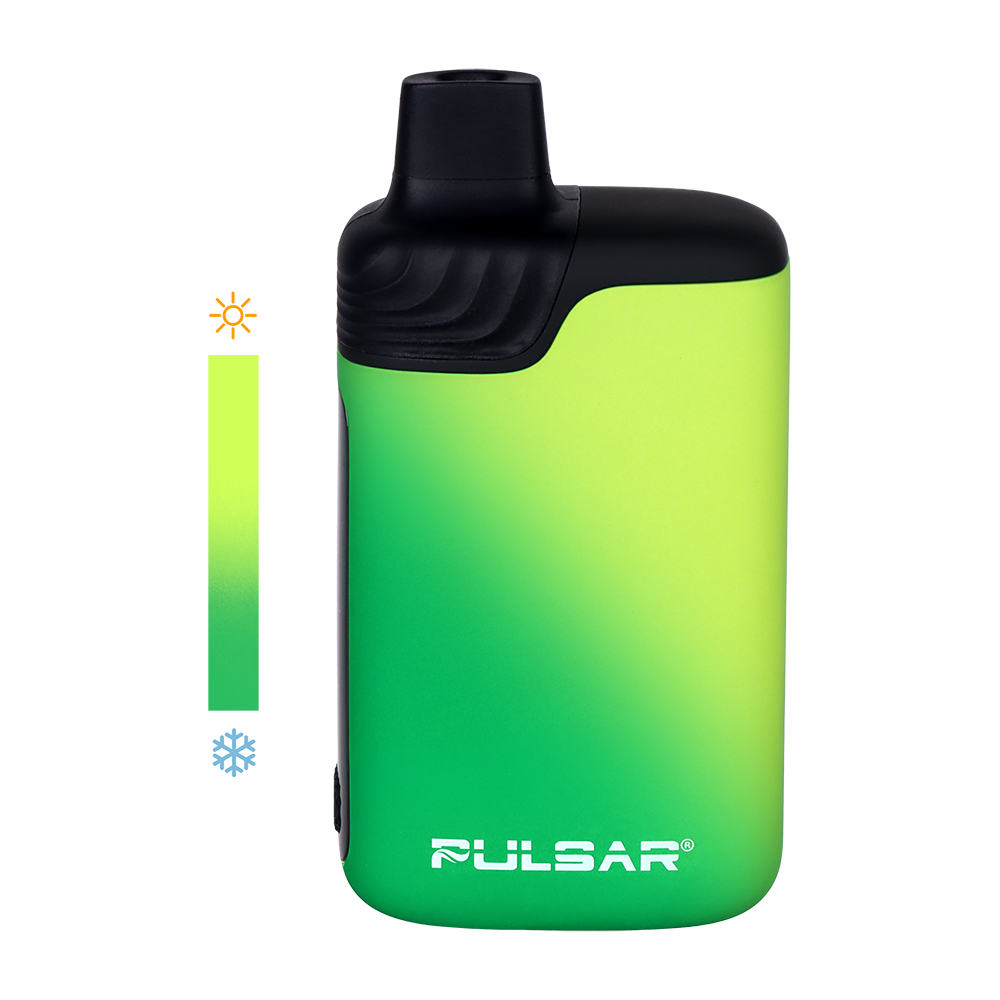 Pulsar Voyager Dry Herb Pod Vape Bar | Color-Changing Thermo Series | Acid Splash