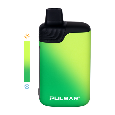 Pulsar Voyager Dry Herb Pod Vape Bar | Color-Changing Thermo Series | Acid Splash