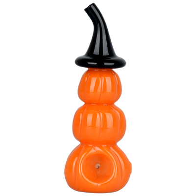 Pumpkin Pile Up Hand Pipe | Back View