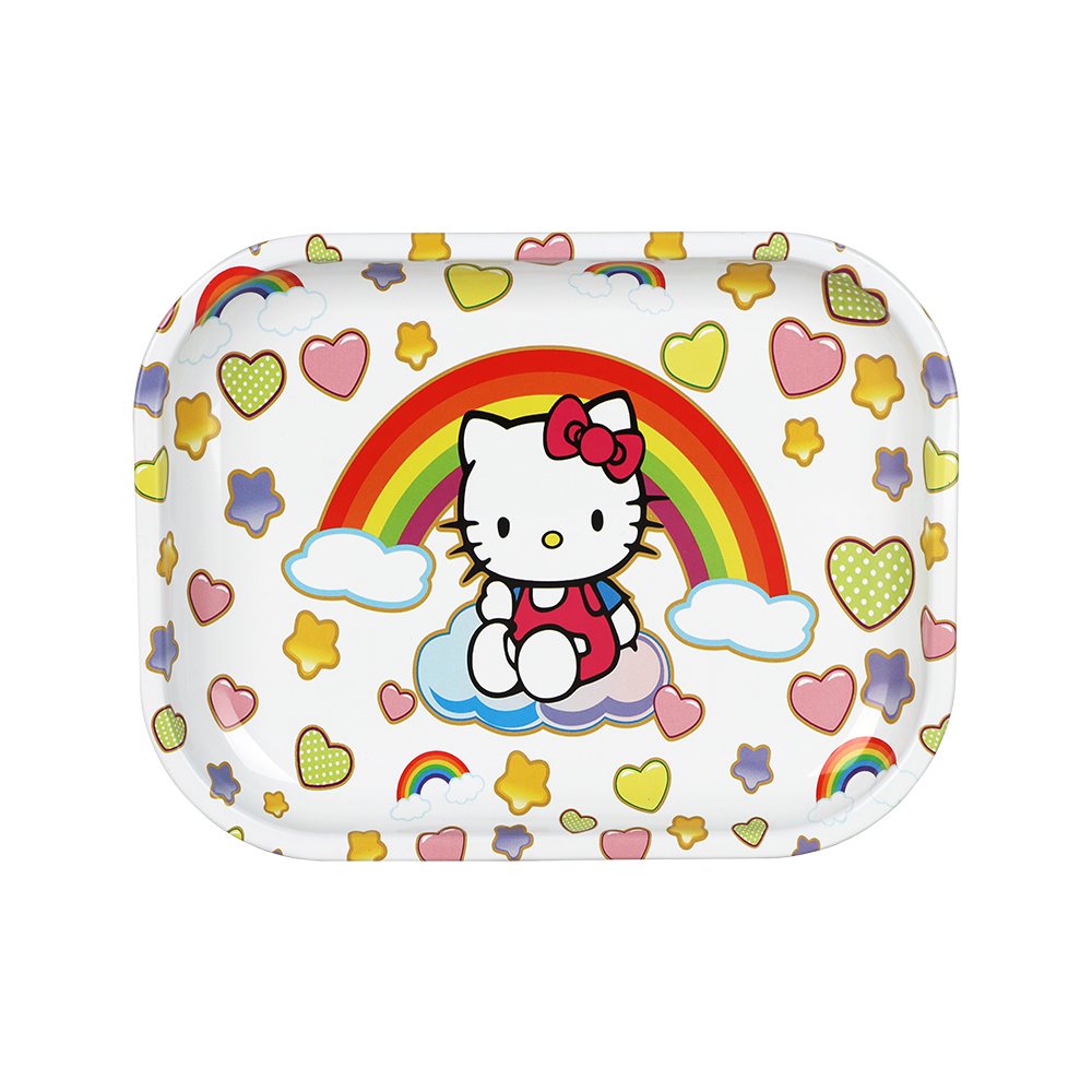 Rainbow Kitty Smoker's Travel Kit | Rolling Tray