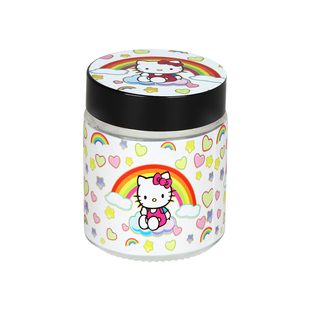 Rainbow Kitty Smoker's Travel Kit | Storage Jar
