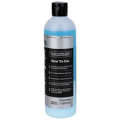 Randy's Black Label Glass, Metal & Ceramic Cleaner | Back View