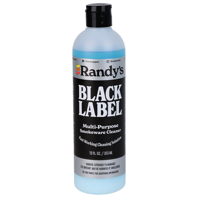 Randy's Black Label Glass, Metal & Ceramic Cleaner | 12oz | Front View