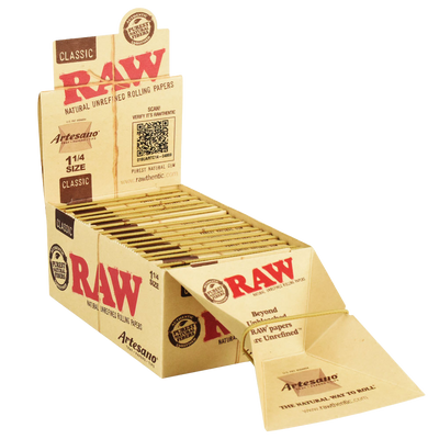 RAW Artesano Rolling Papers & Tips | 1 1/4