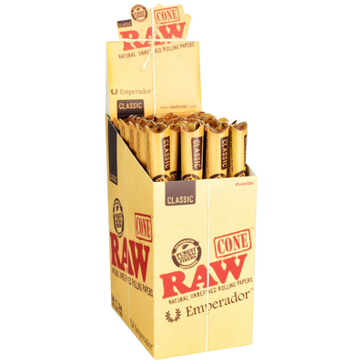 RAW Classic Emperador Cones | Full Box