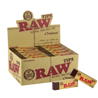 RAW Natural Unrefined Tips
