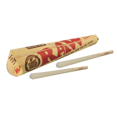 RAW Organic Pre-Rolled Cones | Individual Cones