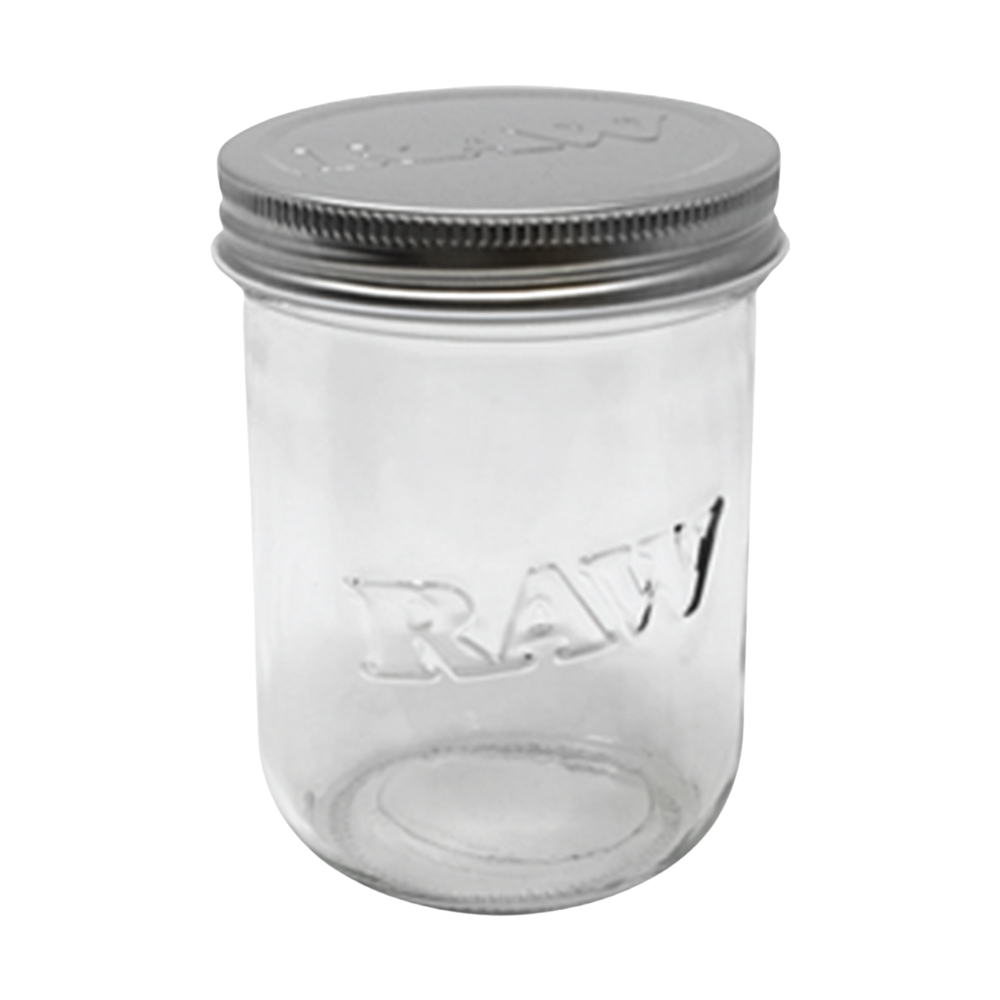 RAW Smell Proof Jar & Lockable Cozy | Glass Jar