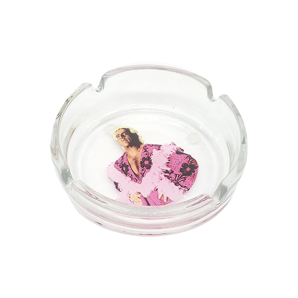 Ric Flair Drip Glass Ashtray | Pink Boa