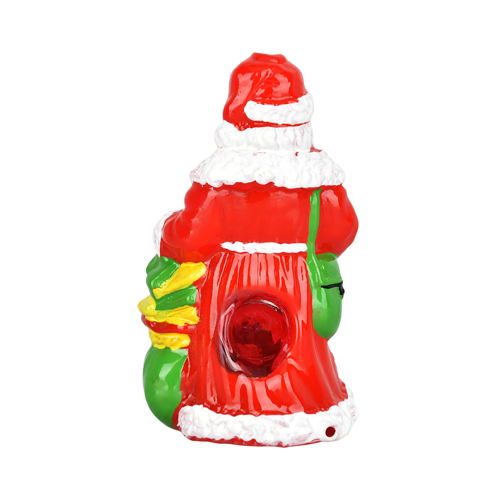 Santa Hand Pipe | Back View