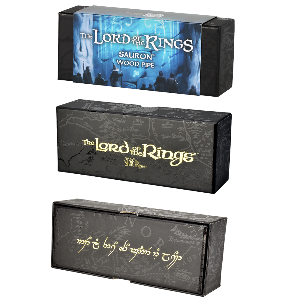 SAURON™ Smoking Pipe Packaging | Shire Pipes™ x The Lord of the Rings™