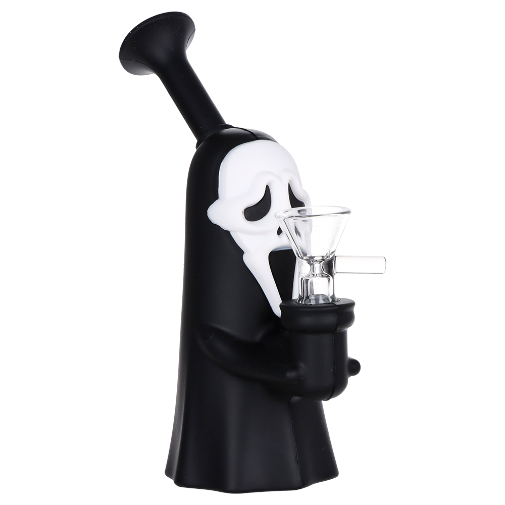 Screaming Mask Silicone Bong | Front View