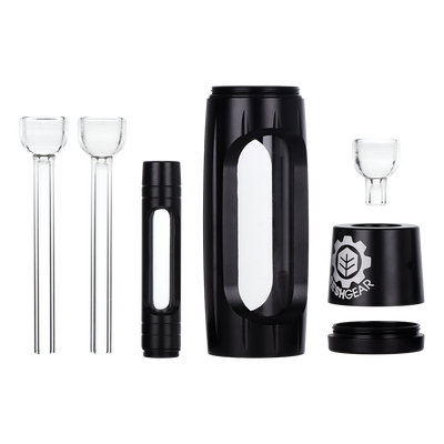 SeshGear 2-in-1 Modular Bubbler Hand Pipe | All Pieces
