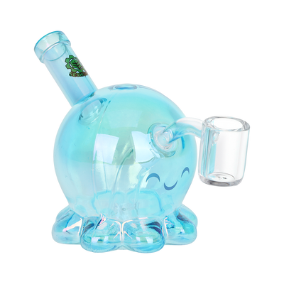 SeshGear Adorable Octopus Mini Dab Rig | Blue