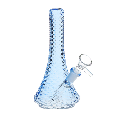 SeshGear Art Deco Mini Beaker Bong | Blue