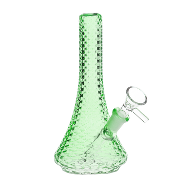 SeshGear Art Deco Mini Beaker Bong | Green