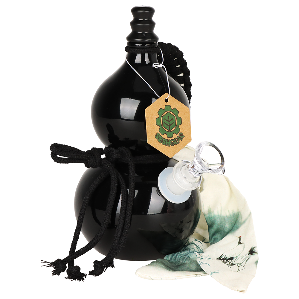 SeshGear Ascot Accoutrement Decanter Bong | Black