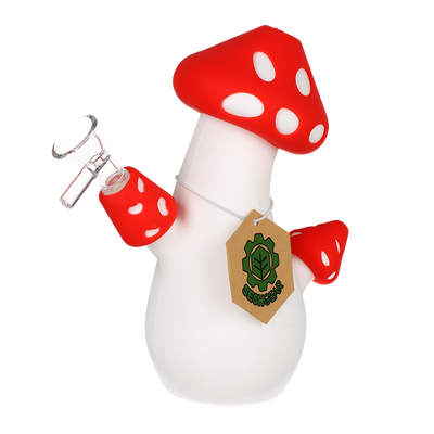 SeshGear Aware Amanita Silicone Bong | Front View