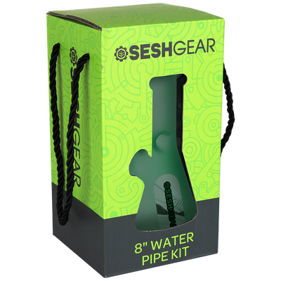 SeshGear Beaker Dual Use Smoker's Kit | Packaging Front View