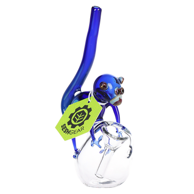 SeshGear Blue Monkey Bubbler