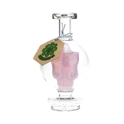 SeshGear Busty Bubbler for Puffco Peak Series | Front View with Tag