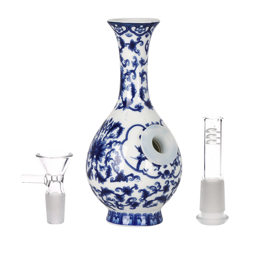 SeshGear Ceramic China Bubble Vase Bong | Pieces
