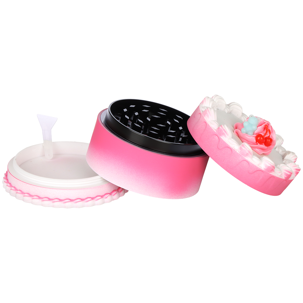 SeshGear Chantilly Cake Grinder | 3 Pieces Spread View