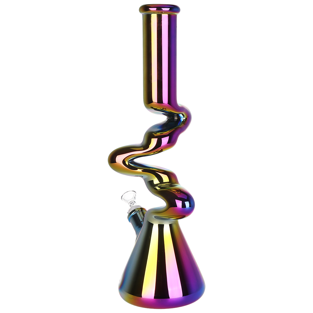 SeshGear Chromatic Bendy Beaker Bong | Rainbow