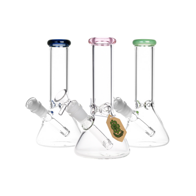 SeshGear Classic Glass Beaker Bong | Extra Small Size | Group