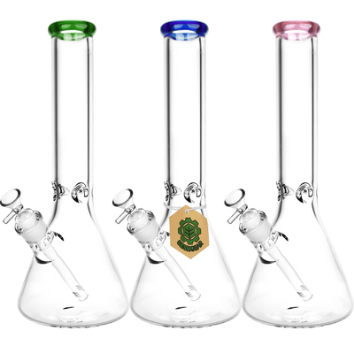 SeshGear Classic Glass Beaker Bong | Large Size | Group