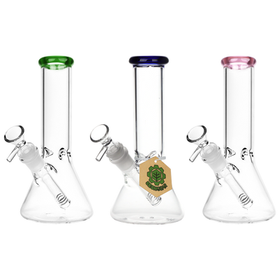 SeshGear Classic Glass Beaker Bong | Small Size | Group