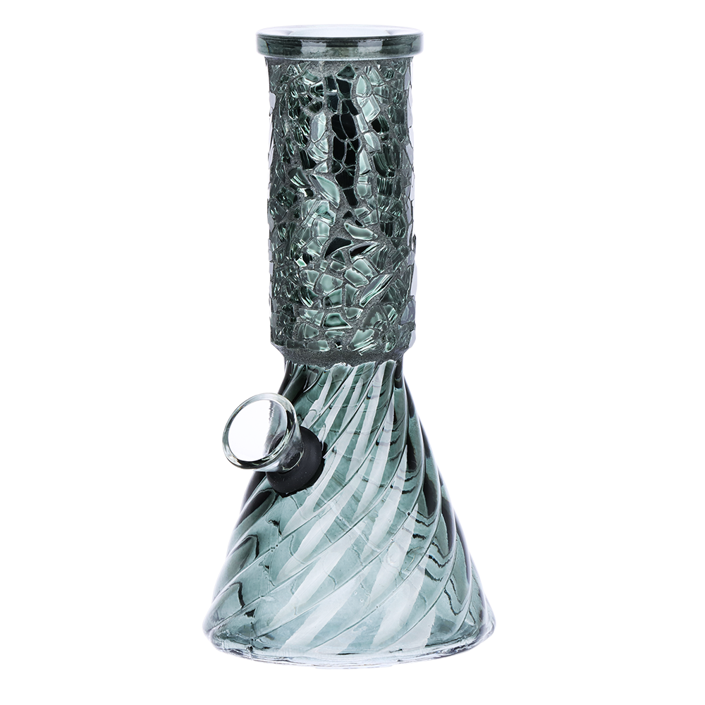 SeshGear Crystalline Beaker Bong | Gray