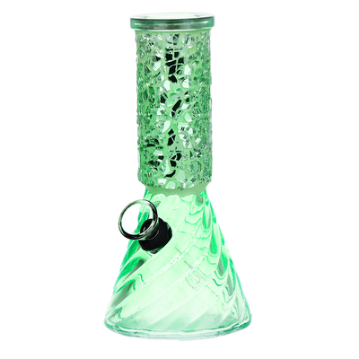 SeshGear Crystalline Beaker Bong | Green