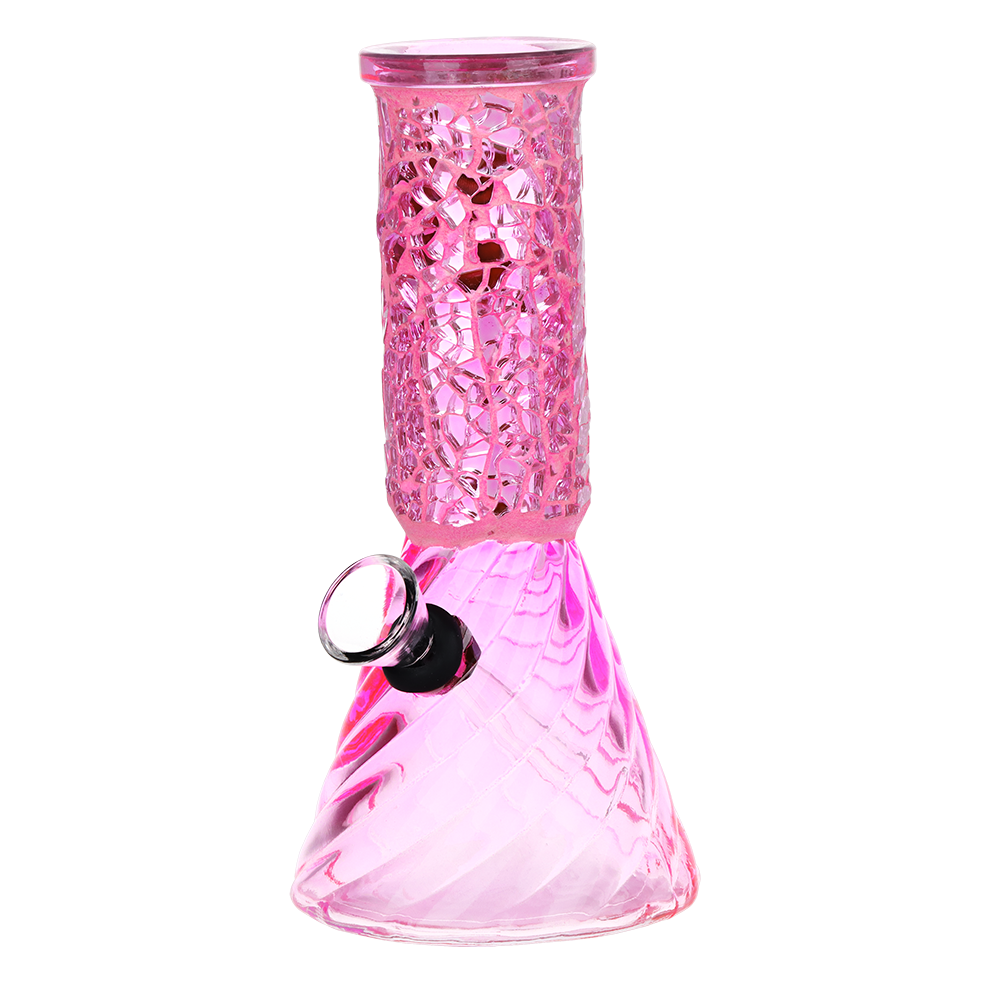 SeshGear Crystalline Beaker Bong | Pink