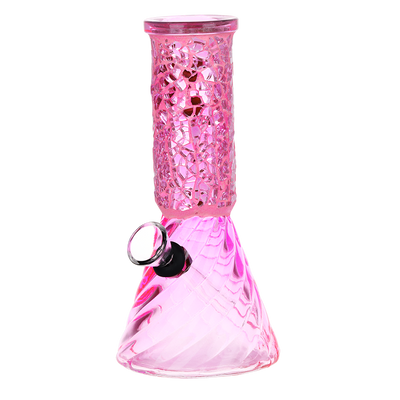 SeshGear Crystalline Beaker Bong | Pink