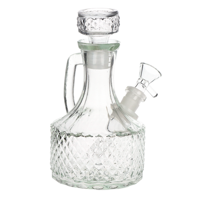 SeshGear Diamond Curio Vintage Decanter Bong | Back View