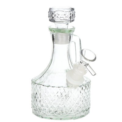SeshGear Diamond Curio Vintage Decanter Bong | Front View