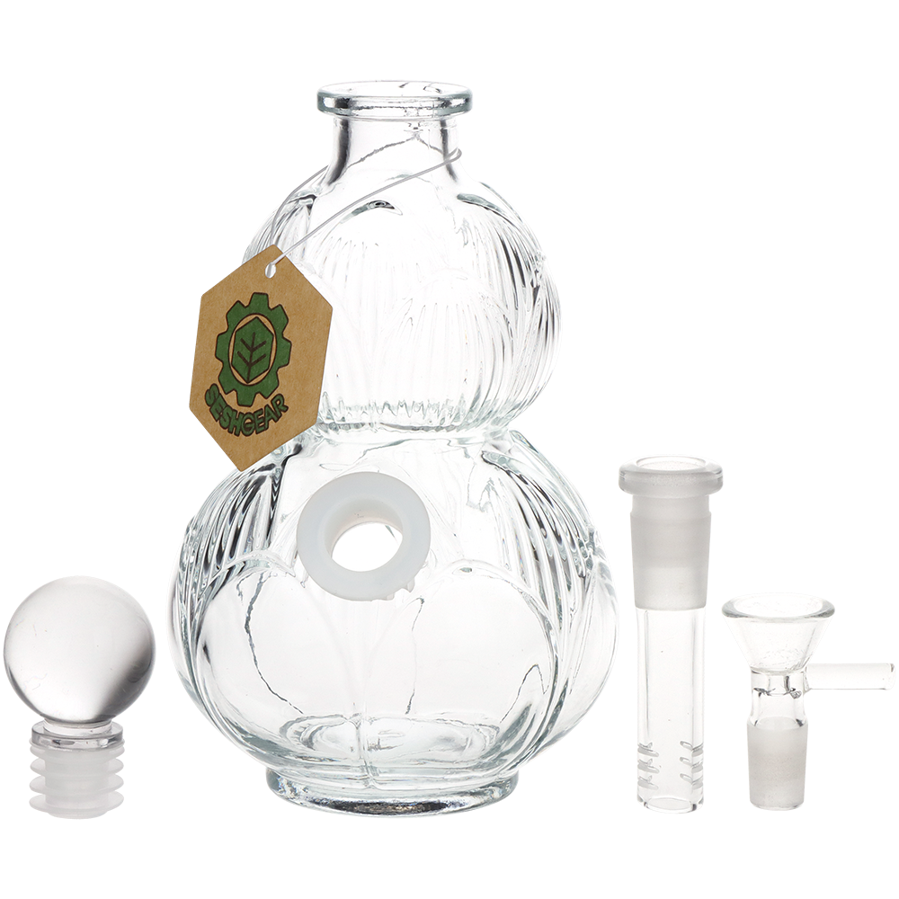 SeshGear Double Deco Vintage Decanter Bong | Pieces