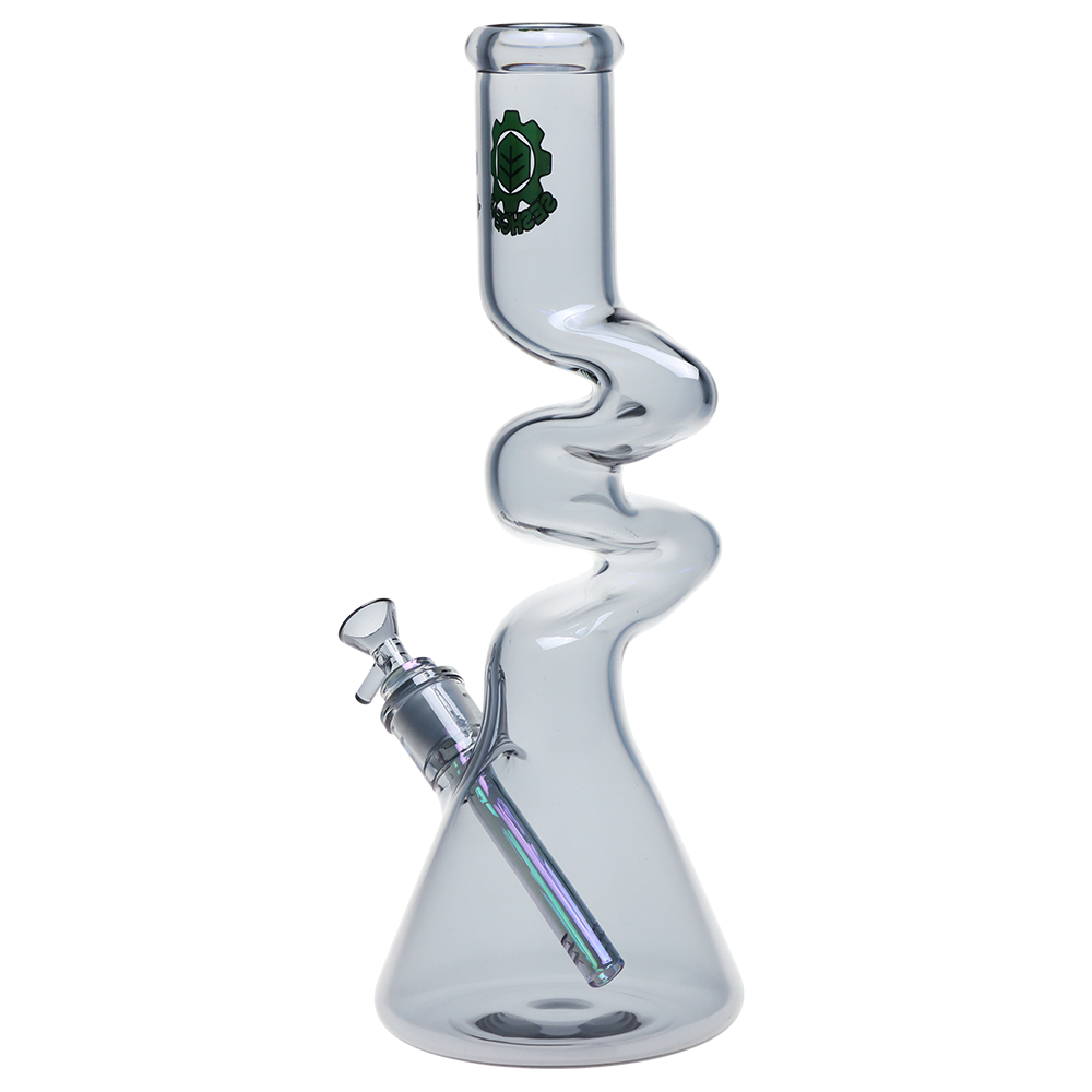 SeshGear Electro Zig Zag Beaker Bong | Back View